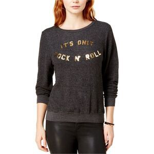 Dream Scene Womens It's Only Sweatshirt, NWT